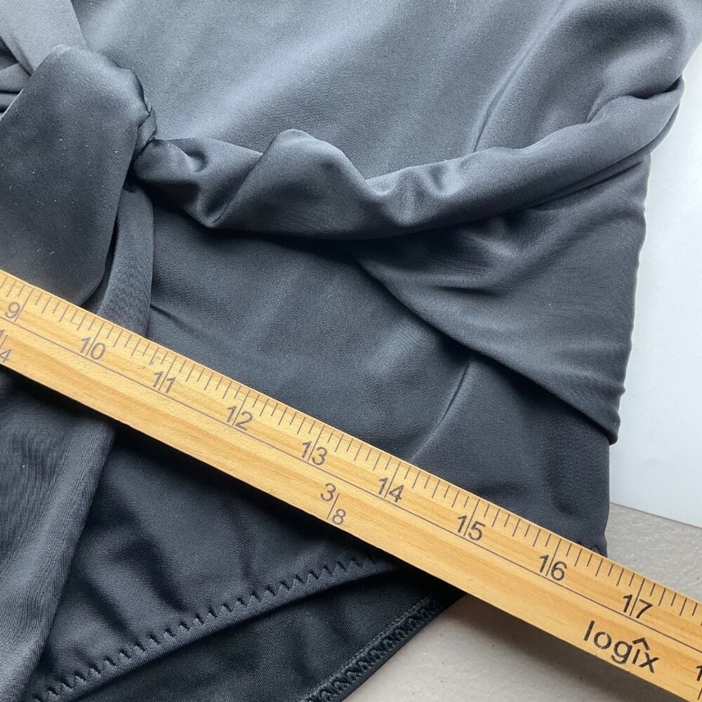 Fabletics Scoop Tie Back/Front Shaping Slimming One-Piece Swimsuit Minimalist - Picture 7 of 16